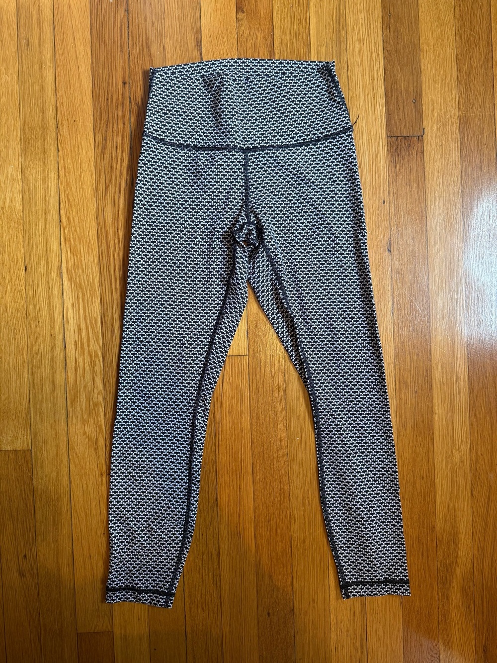 lululemon athletica Align Black and White Patterned High-Rise Leggings
